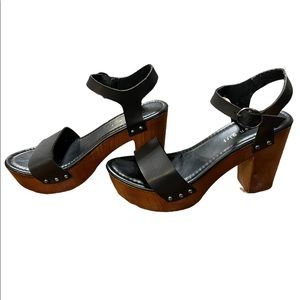 Madden girl chunky heels size 7